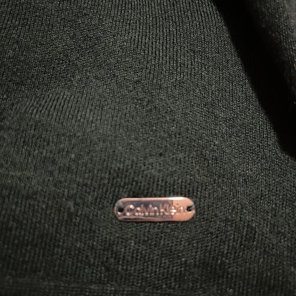 Green Calvin Kline Turtleneck Sweater - Picture 2 of 6